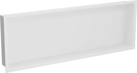 Mexen x-Wall-R Półka Wnękowa Z Kołnierzem 90x30cm Biały 1920903010