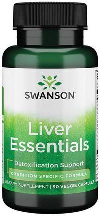 Swanson Health Products  Wsparcie Wątroby Kompleks Swanson Liver Essentials 90kaps  