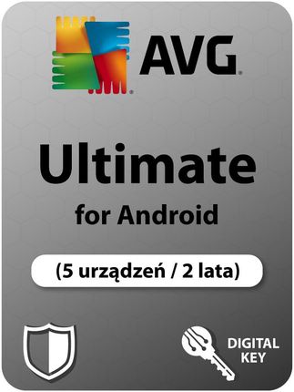 AVG Ultimate for Android (5 narzędzie / 2 roky) (Cyfrowy klucz licencyjny)