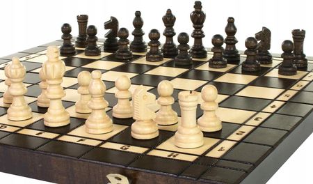 Sunrise Chess & Games 3w1 Szachy Warcaby Backgammon CH141