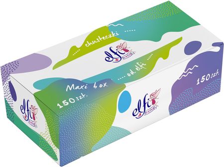 Chusteczki higieniczne ELFI Friendly 2W 150szt. MAXI BOX