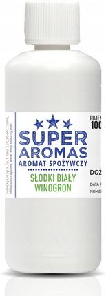 Super Aromas Aromat Słodki Biały Winogron 100ml