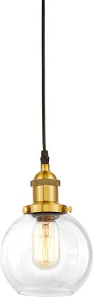 Lumina Deco Navarro Lampa Wisząca Mosiężna Ldp 6802 (Md+Pr)(Ldp6802Md+Pr)