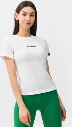 Damski t-shirt z nadrukiem Ellesse Beckana - różowy - biały