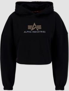 Alpha Industries Bluza damskaCrystal COS Hoody 136041, Rozm. S czarna