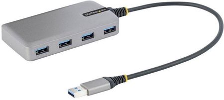 Startech HUB USB USB-A do 4X USB-A, 5Gb/s Szary (5G4ABUSBAHUB)