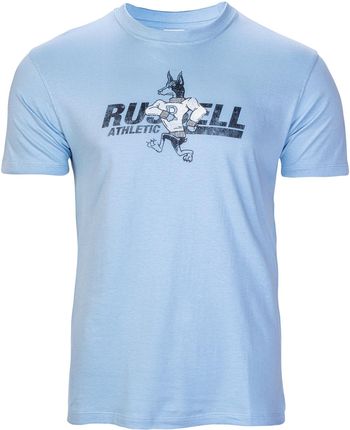 Męska Koszulka z krótkim rękawem Russell Athletic A3-048-1 M000218346 – Niebieski
