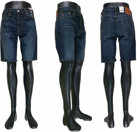 Spodenki Levi's 405 ciemny jeans 398640061 orygW30