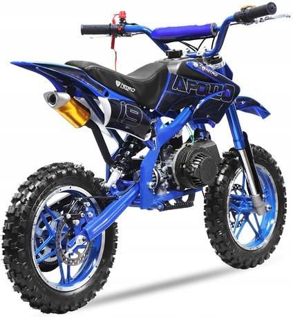 Minimoto Cross Apollo Nitro Motors 50cc - Per Bambini, Motore 2 Tempi, Sicurezza - Foto 11