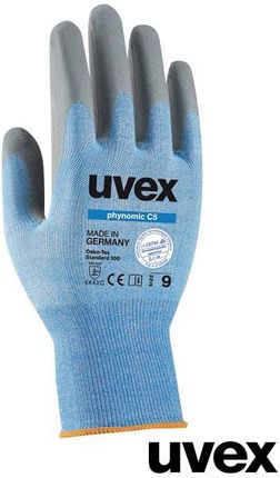 Uvex Ruvex Nomicc5 Ultralekkie Uniwersalne Rękawice Ochronne Powłoka Hydropolimerowa Ochrona Przed Przecięciem Klasa C 9