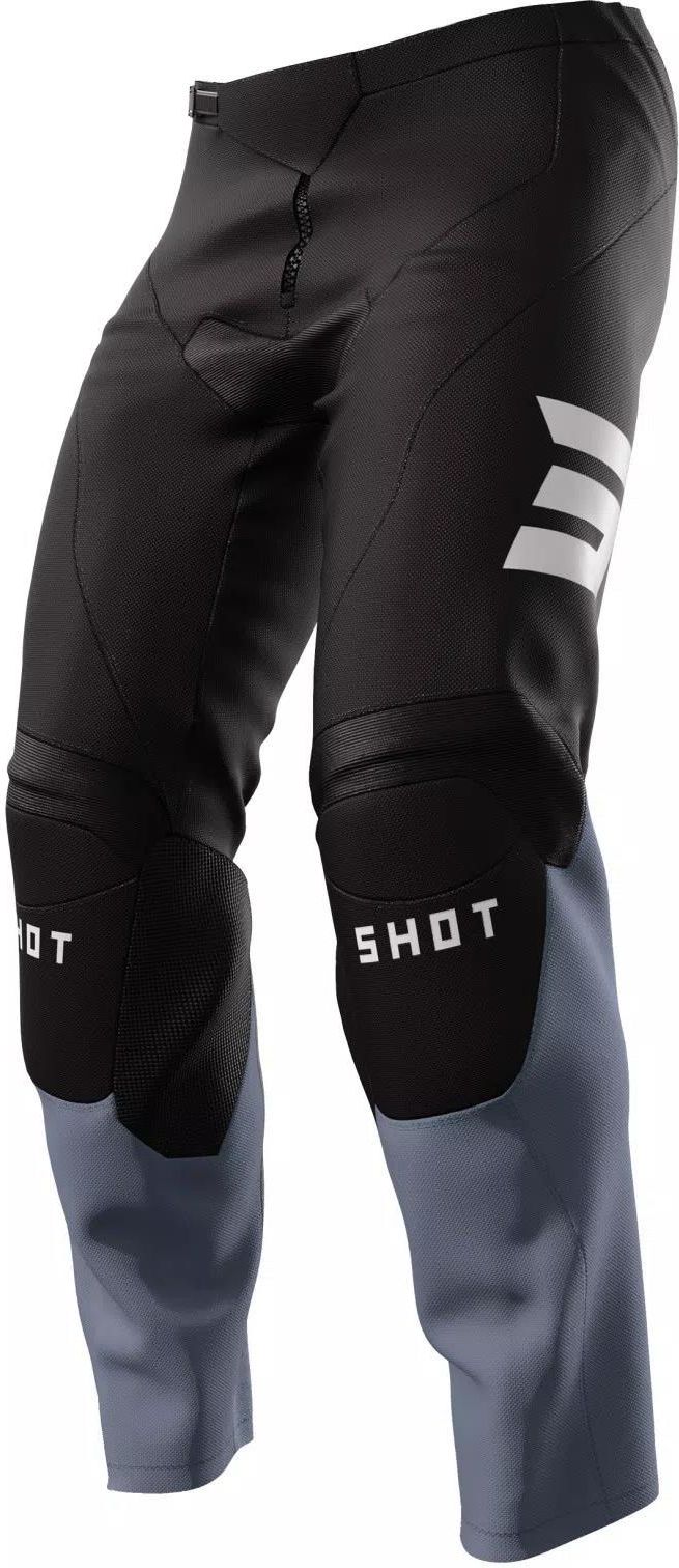 Odzież motocyklowa Shot Race Gear Spodnie Raw Męskie Szary/Czarny