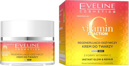 Krem Eveline Cosmetics Vitamin C Regenerujący na dzień i noc 50ml