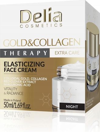✨新品未開封✨️Beauté invariante The Cream G 50g Krem Delia Cosmetics Gold & Collagen Therapy Zwiększa