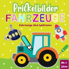  Prickelbilder Fahrzeuge: Prickelset Kinder ab 3, Ausmalen, Prickeln Bildidee 