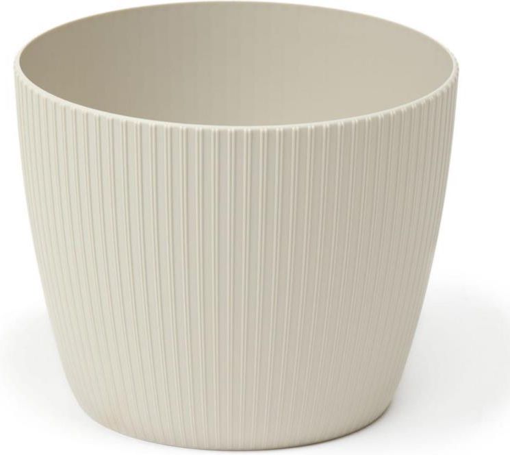 Lamela Vaso Magnolia Jumper In Plastica, Diametro 16 Cm, Altezza 14 Cm, Colore Blu Marino, Per Fiori E Piante - 3