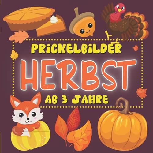 Prickelbilder Herbst Ab Jahre Lustiges Herbst Prickel Block F R M Dchen Und Jungen Zum