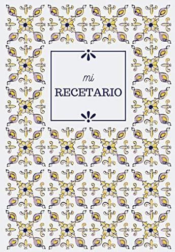  Mi cuaderno de recetas: Recetario de Recetas en blanco