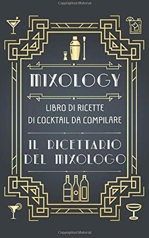 Poster con ricette di cocktail classici, arte murale, decorazioni per la casa - Italia