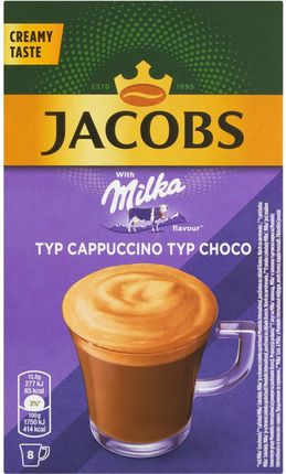 Jacobs Cappuccino Milka Choco 8x15,8g