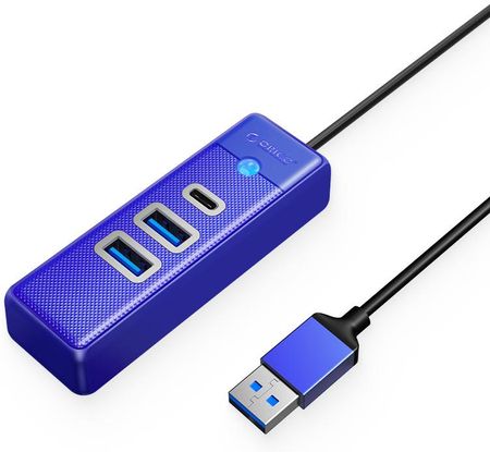 Orico Hub USB-A 2x USB-A + USB-C, 5 GBPS Niebieski (PWC2U-U3-015-BL-EP)