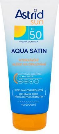 Astrid Sun Aqua Satin Moisturizing Milk Spf50 Preparat Do Opalania Ciała 200 ml