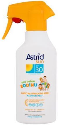 Astrid Sun Family Trigger Milk Spray Spf30 Preparat Do Opalania Ciała 270 ml