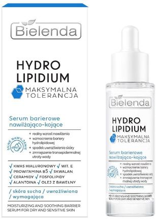 Bielenda Hydro Lipidium Maksymalna Tolerancja Serum Barierowe Nawilżająco Kojące 30 ml