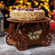 Zdjęcie Patera Podstawa Na Tort Kareta Wesele (2102) - Katowice