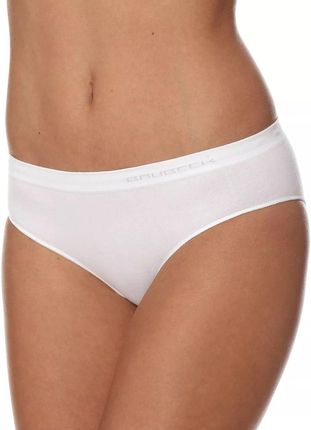 Majtki damskie hipster bawełniane Brubeck Comfort Cotton HI00043A biały (M)