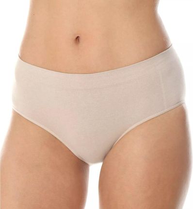 Majtki damskie classic bawełniane Brubeck Comfort Cotton HI00090A piaskowy (S)