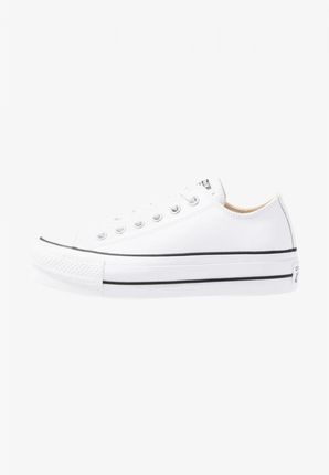 Converse - CHUCK TAYLOR ALL STAR LIFT CLEAN - Sneakersy niskie - white/black