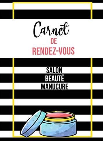 Carnet de Rendez vous Salon de beauté Manucure Planificateur A4 Literatura obcojęzyczna