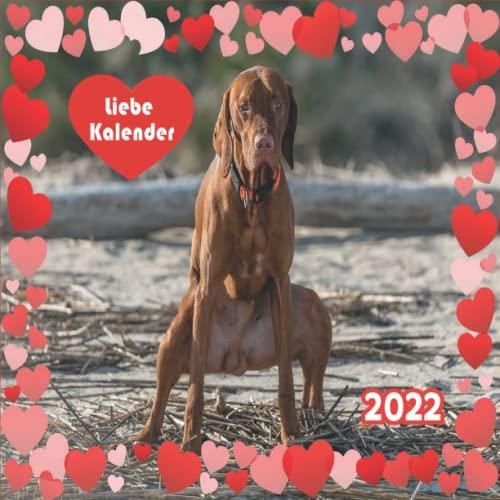 Liebe Kalender 2022: Lustiger Kalender für Tierliebhaber. Jeder Monat ein neues amüsantes 