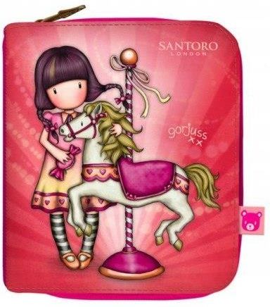 Santoro Gorjuss Fairground Carousel Trousse triple 45 pièces 12,5 x 20,5 x 6,5 cm Multicolore (607GJ21