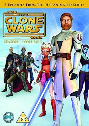 Star Wars The Clone Wars Season 1 - Volume 3 (Gwiezdne Wojny: Wojny klonów) [DVD]