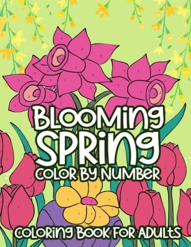 Color By Number Coloring Book For Adults: Large Print, Stress Relieving Designs [Book]