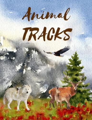 Animal tracks book for kids: Animal tracks activities for kids