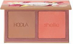 BENEFIT COSMETICS - Hoola & WANDERful World Face Palette - Paletka z  bronzerem i różem Hoola Beach Vacay (Hoola 2,5g ; Shellie 2,5g) - Opinie i  ceny