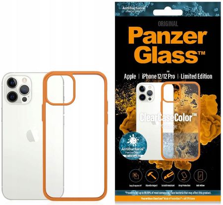 Panzerglass Clearcase Pg Orange Do Apple Iphone 12/12 Pro