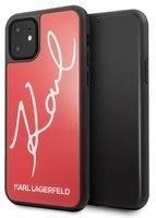 Karl Lagerfeld Plecki Do Apple Iphone 11 Czerwony