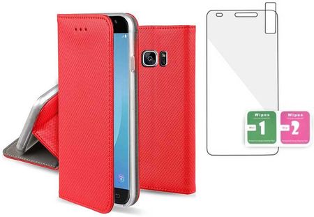 Telforceone Etui Case Slim Book Samsung S7 G930 Szkło 9H