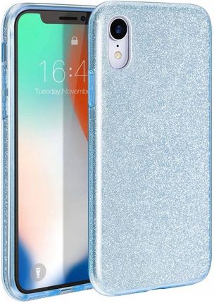 Nemo Etui Glitter Samsung A9 2018 Srebrno Niebieskie