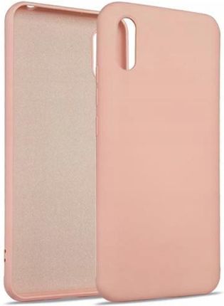 Beline Etui Silicone Xiaomi Redmi 9A Różowo Złoty/