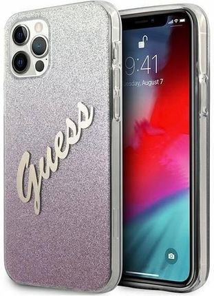 Guess Etui Do Apple Iphone 12 Pro Max Różowy