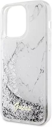 Guess Etui Guhcp14Xlcsgsgh Do Iphone 14 Pro Max 6.7" Hardcase Liquid Glitter Marble