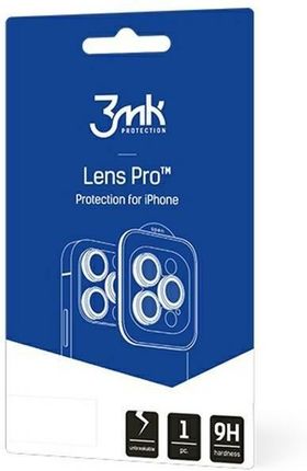 3Mk Lens Protection Pro Sam A14/A34 5G A346 Czarny/Black, Ochrona Na Obiektyw Aparatu Z Ramka Montażową 1Szt
