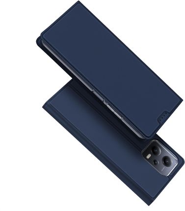 Dux Ducis Skin Pro Etui Do Xiaomi Redmi Note 12 Pro Pokrowiec Z Klapką Portfel Na Kartę Podstawka Niebieskie