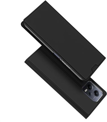 Dux Ducis Skin Pro Etui Do Xiaomi Redmi Note 12 Pro Pokrowiec Z Klapką Portfel Na Kartę Podstawka Czarne