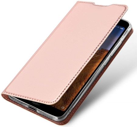 Dux Ducis Etui Iphone 11 Pro Z Klapką Skórzane Skin Leather Jasny Róż