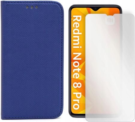 Pavel Lux Etui Smart Magnet Do Redmi Note 8 Pro Granat Szkło